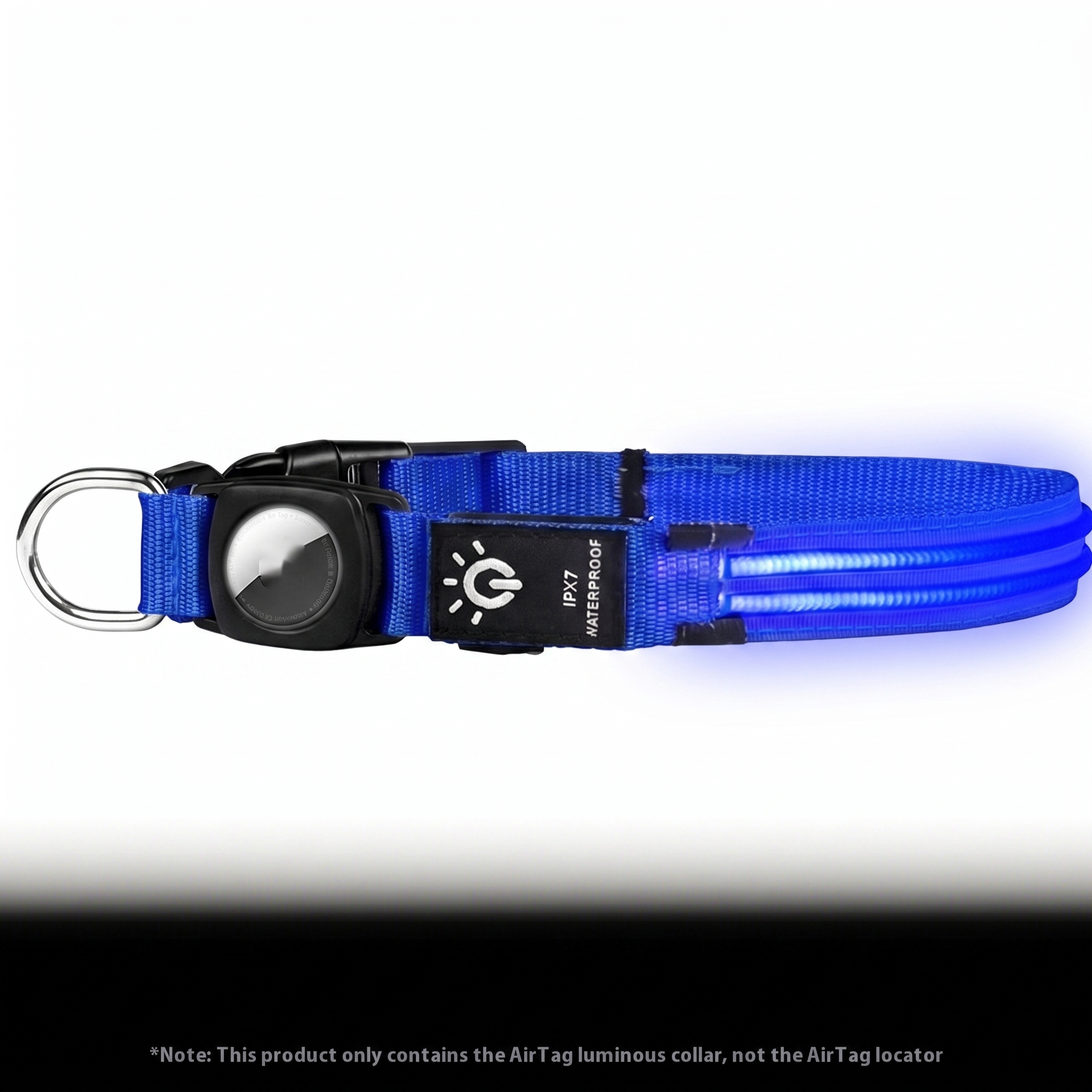 Protective Cover Positioning Tracker Waterproof LED Pet Luminous Collar
