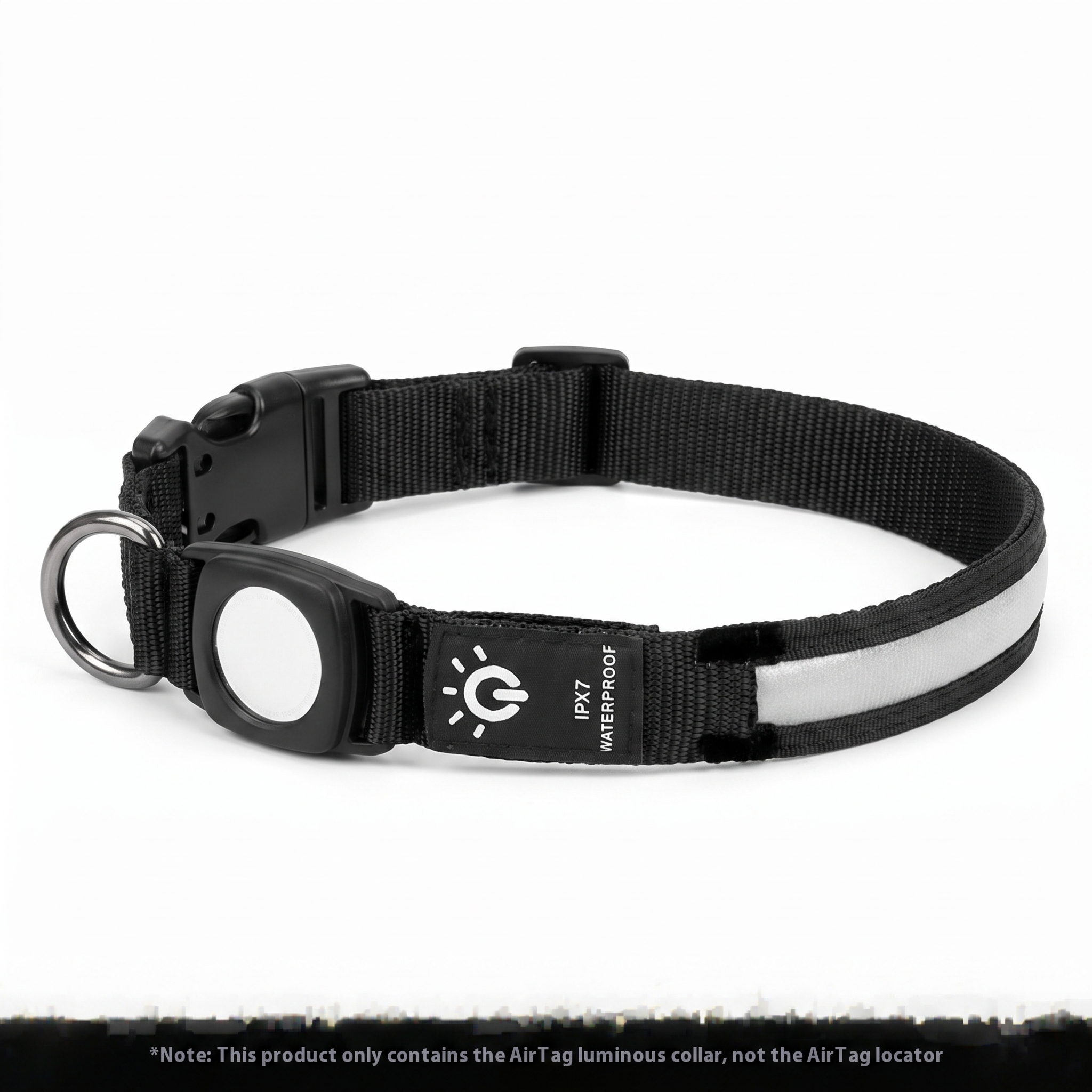 Protective Cover Positioning Tracker Waterproof LED Pet Luminous Collar